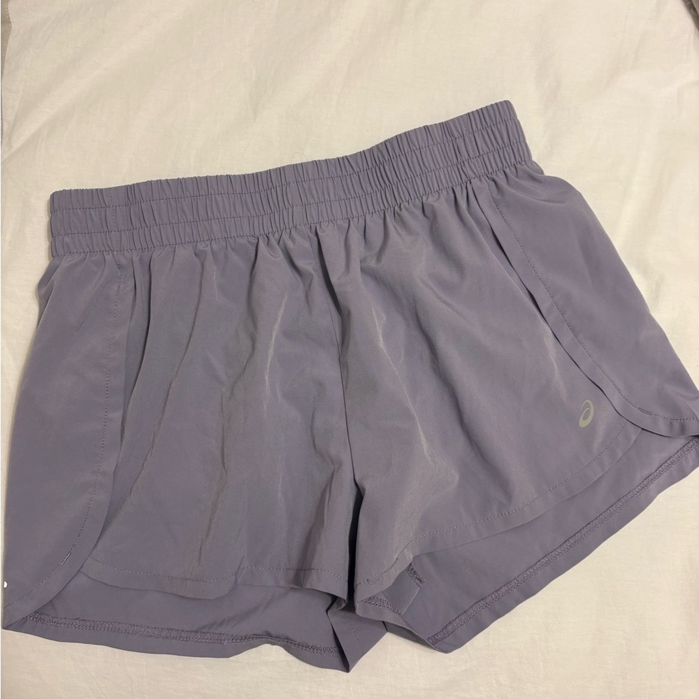 Asics Women's Light Purple Athletic Shorts